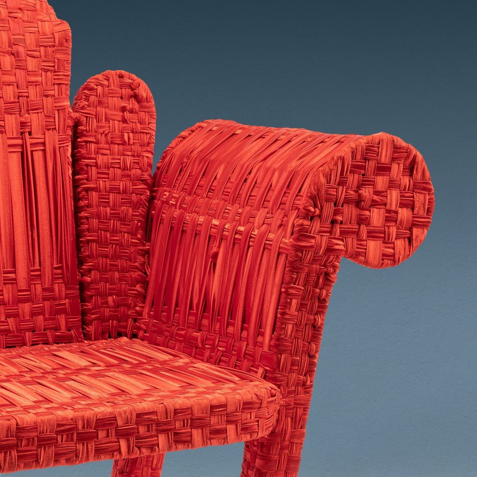 Tre Schienali Armchair Fabric Series Design Anacleto Spazzapan photo 3120.0
