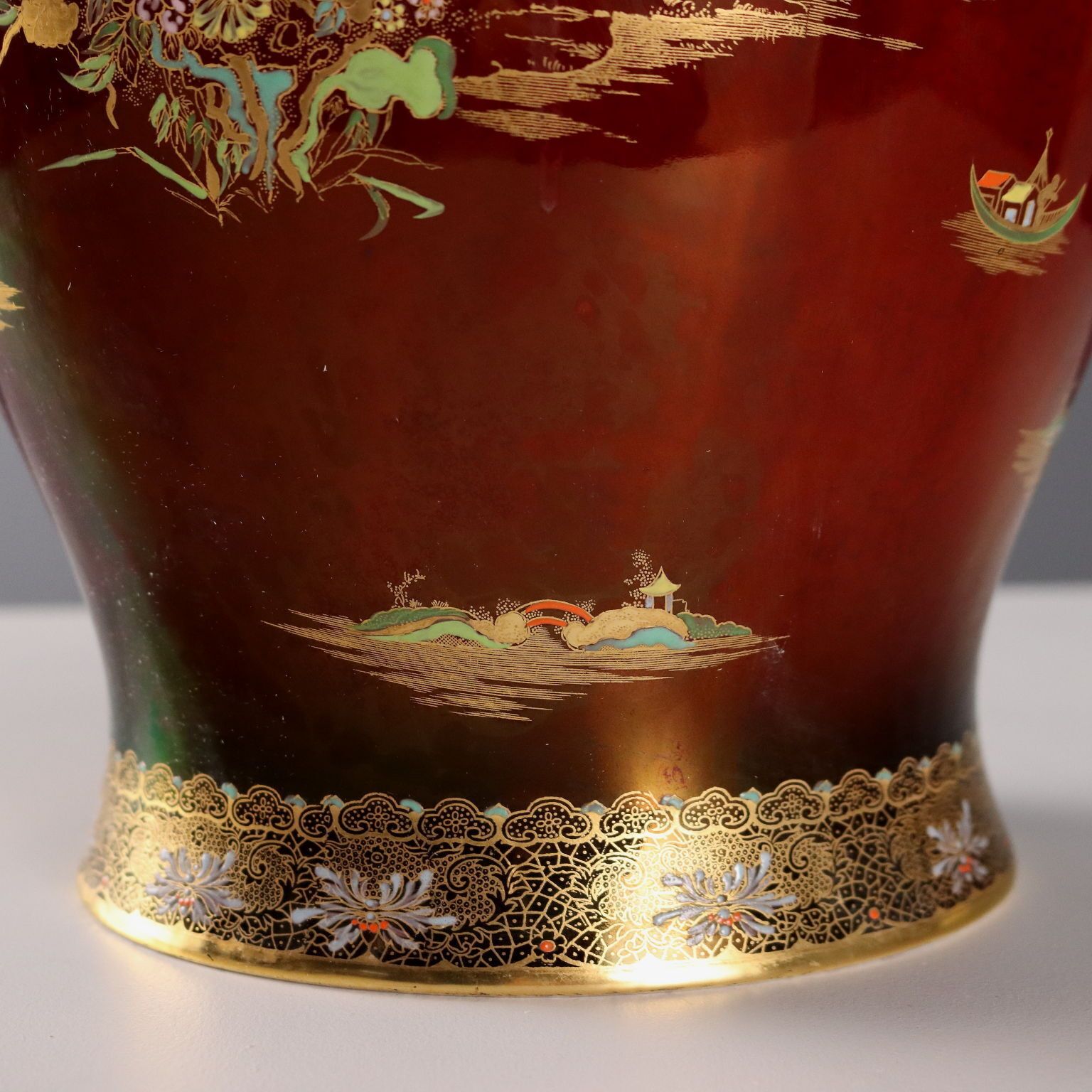 photo for sale Coppia Di Potiches In Ceramica Manifattura Carlton Ware