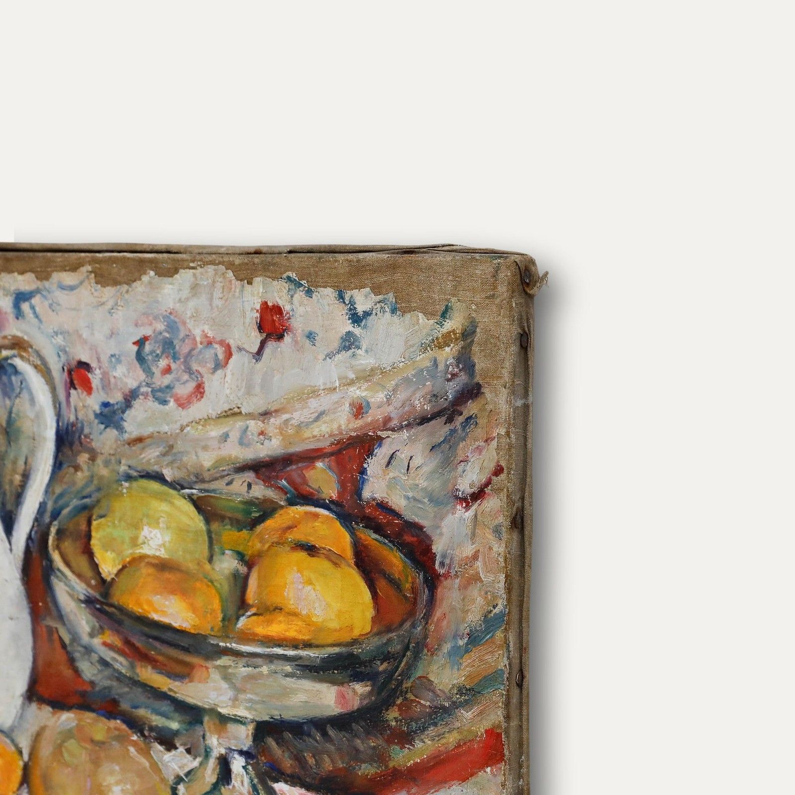 Andre Leon Vivrel (1886 1976) Mid 20th Century Oil, An Abundant Table photo vinterior