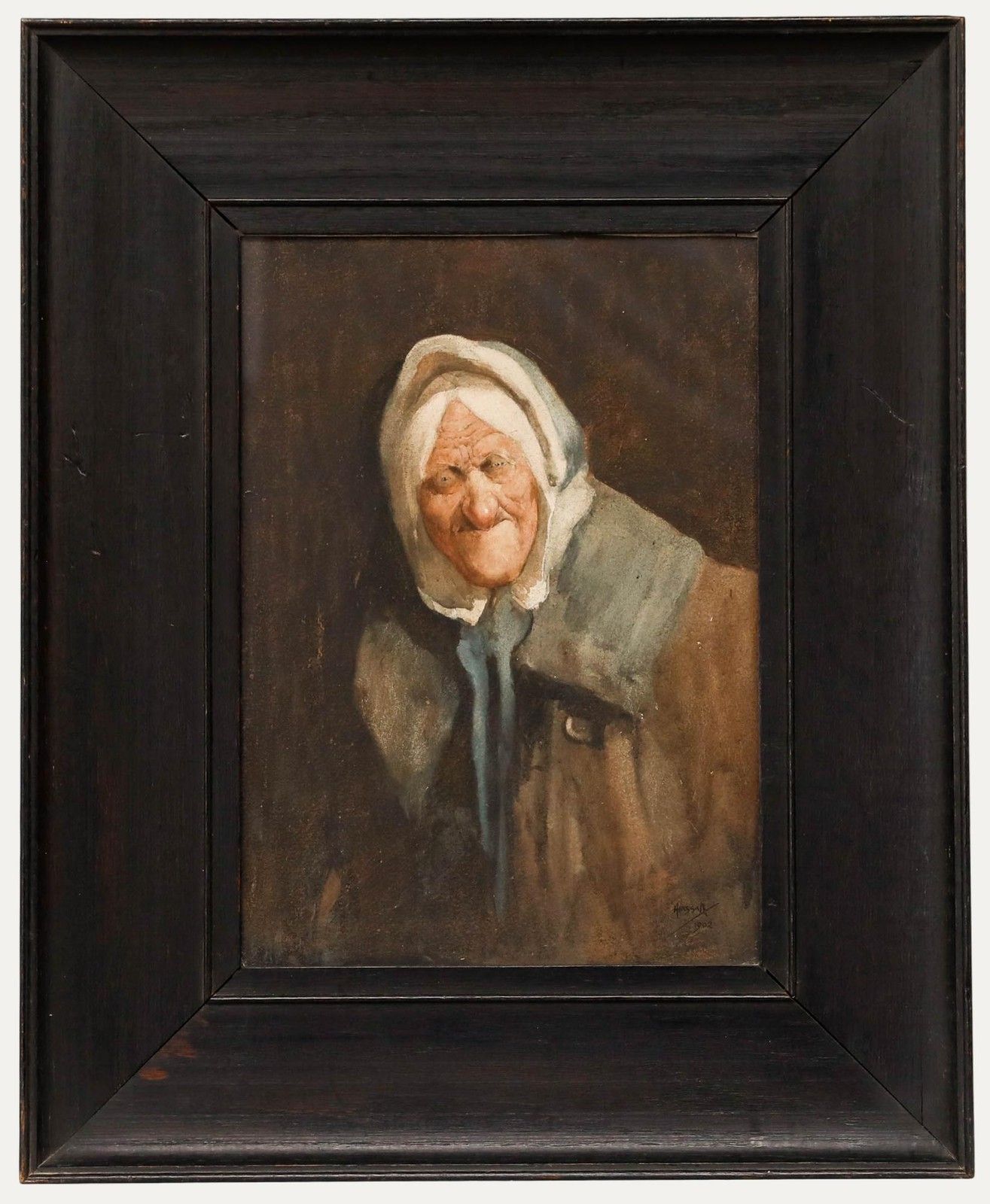 John Hassall Ri (1868 1948) 1902 Watercolour, Long Life, Health And Happiness