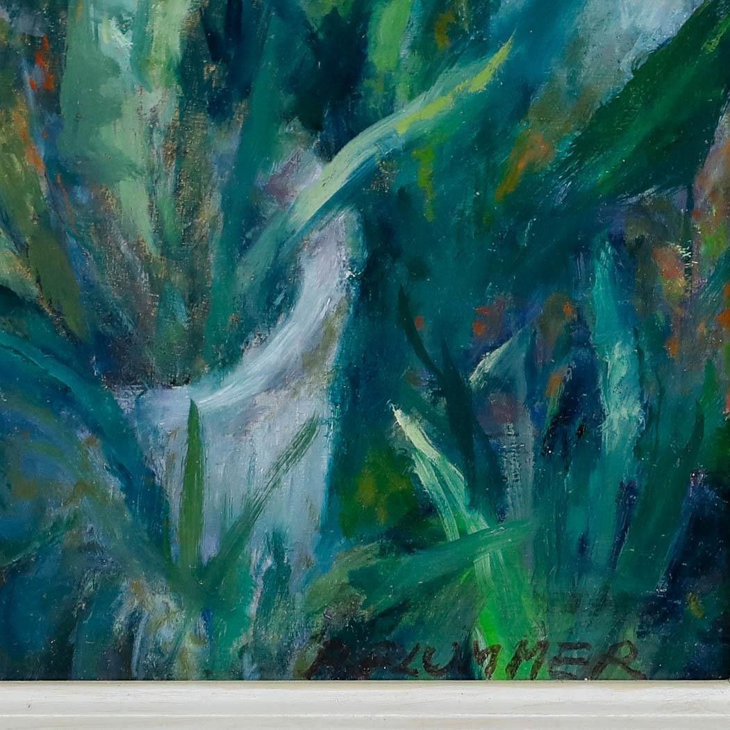 Pauline Plummer (B.1933) Framed 20th Century Oil, Tropical Plants photo buy