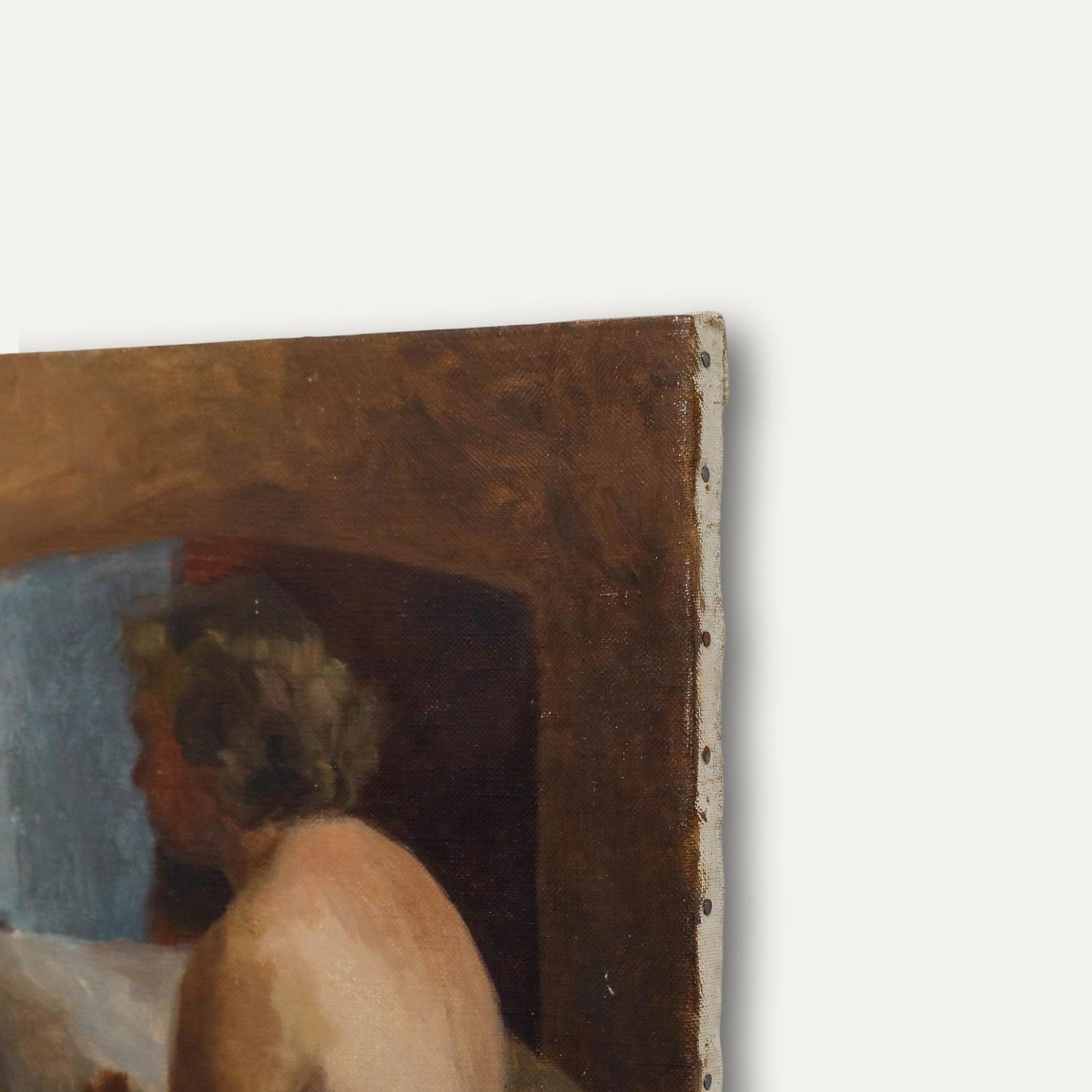 Pauline Plummer (B.1933) 20th Century Oil, Ready For Bed photo 495.0