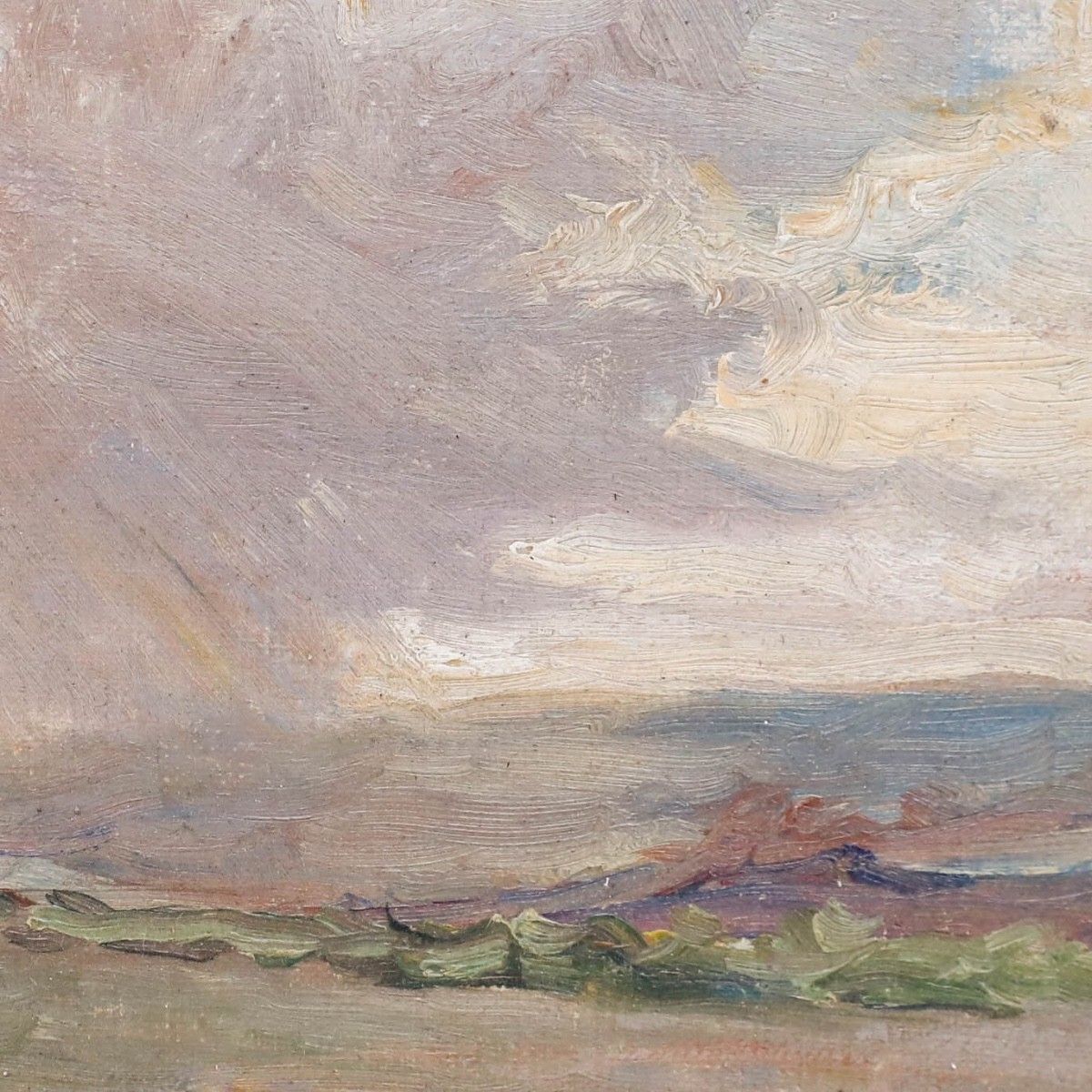 Frank T. Carter (1853 1934) 20th Century Oil, Windswept Moorland photo for sale