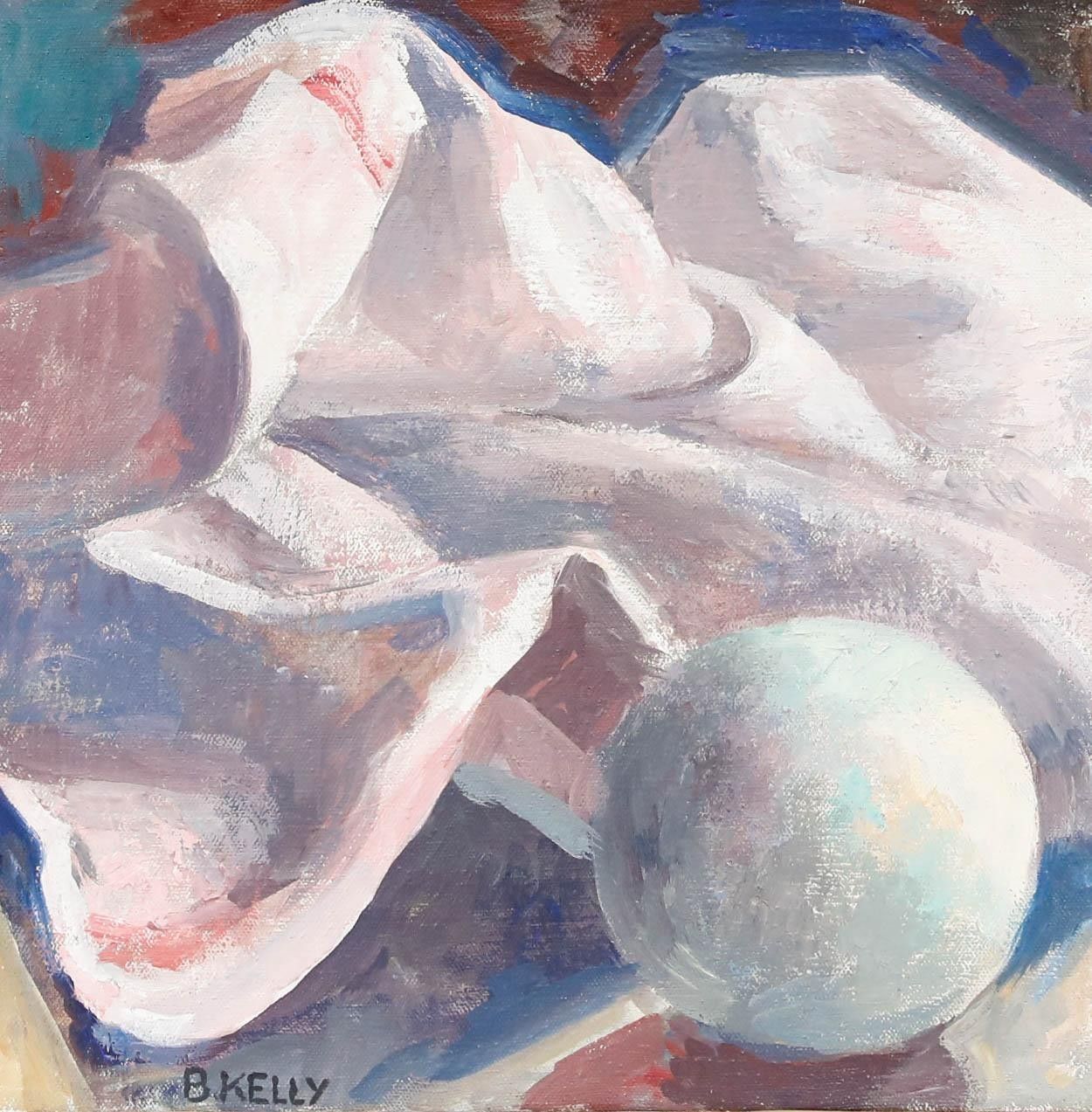 Bernadette Kelly (B.1933) 20th Century Oil, Ball & Sheet photo furniture