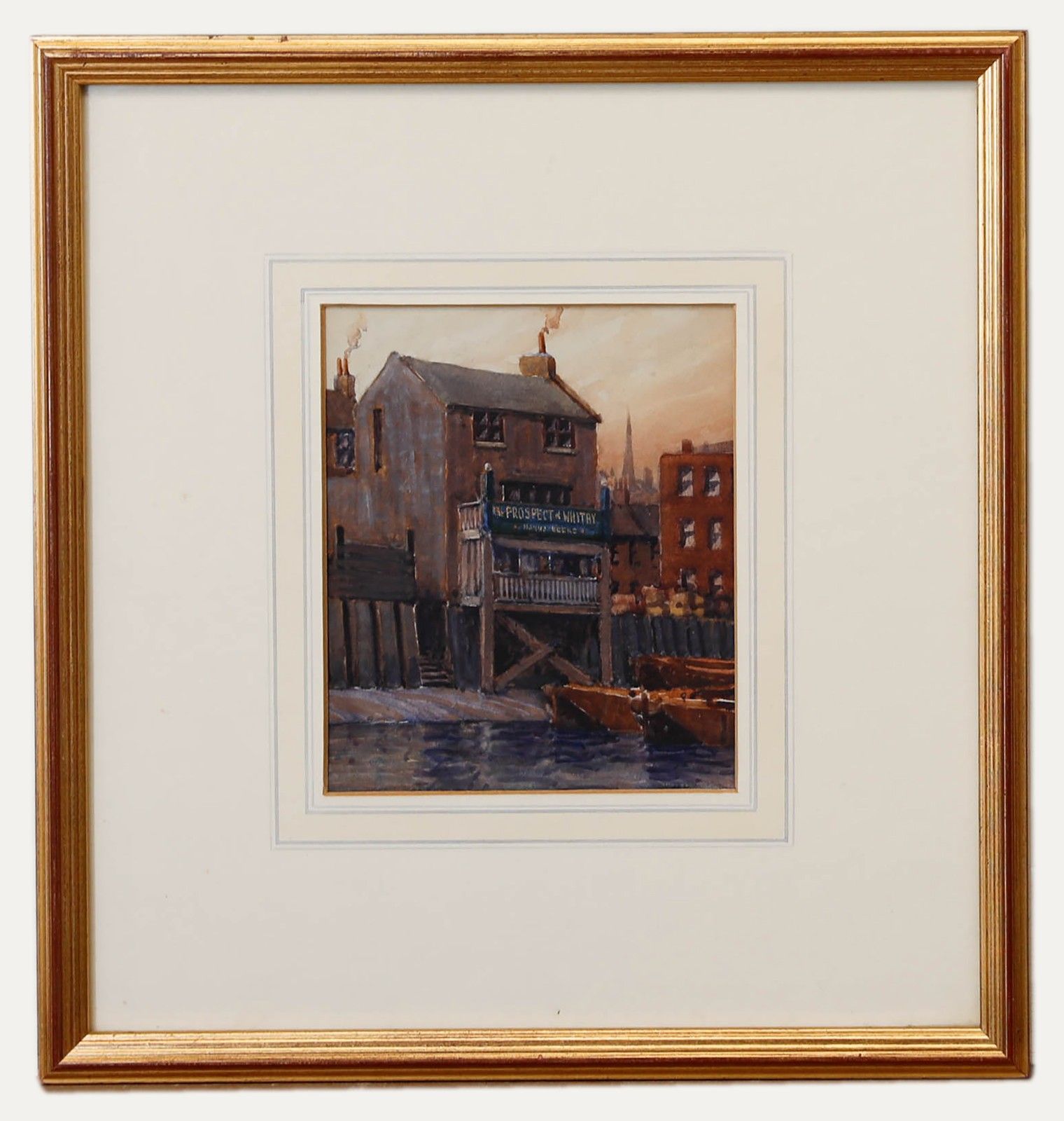 William Barclay Clibborn  Early 20th Century Watercolour, The Prospect Of Whitby
