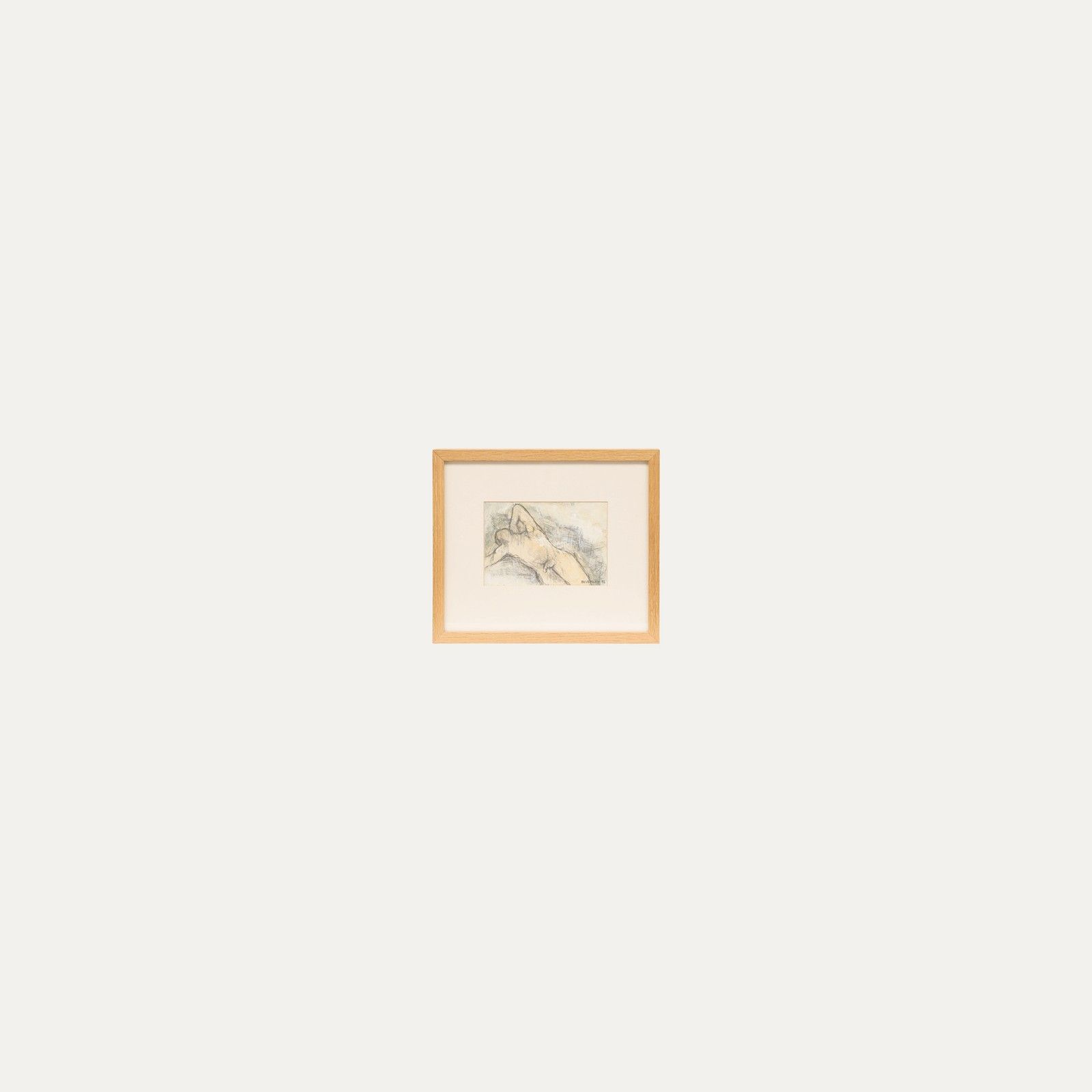 Beverley Peter Meyers (1949 2016) 1992 Mixed Media, Male Nude photo vinterior