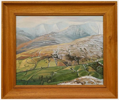 A. Mason  1996 Oil, View Of The Mountains