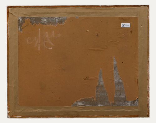 French School  1943 Gouache Torpedo Boat In The Storm photo for sale