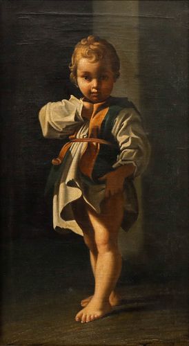 After Bartolomeo Schedoni 19th Century Oil, Study Of A Boy From 'The Charity' photo furniture