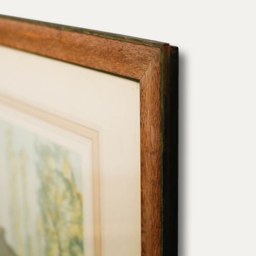 Sir Frank Brangwyn Ra (1867 1956) Framed Lithograph, Molino Bridge, Assisi photo 250.0