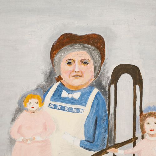 Betty Holman (B.1911) 1987 Oil, Nanny No. 2 photo 175.0
