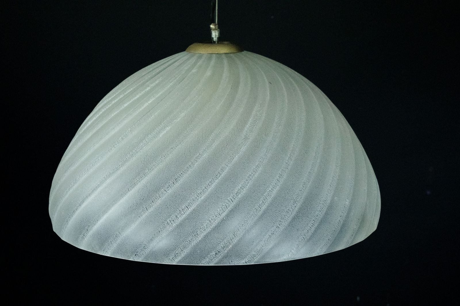 1560.0 Barbini Murano Glass Pendant Lamp, Early 1980s photo