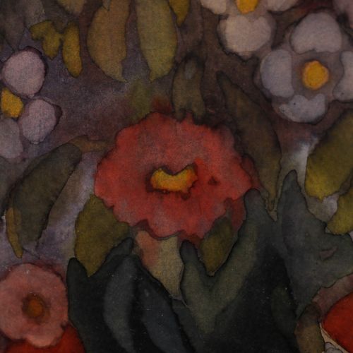 Yablonski 20th Century Watercolour, Summer Still Life photo vinterior