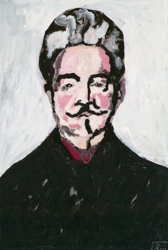 Ben Carrivick Contemporary Oil, Italian Man