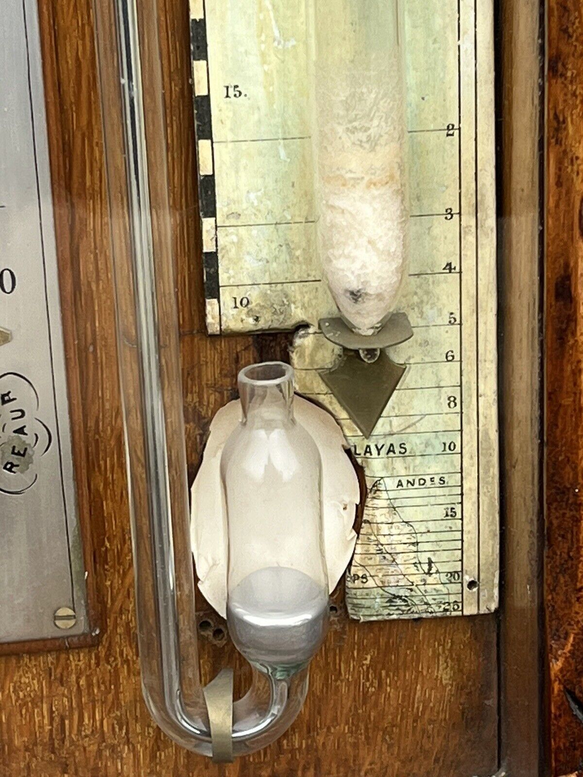 Antique Admiral Fitzroy Barometer. photo buy