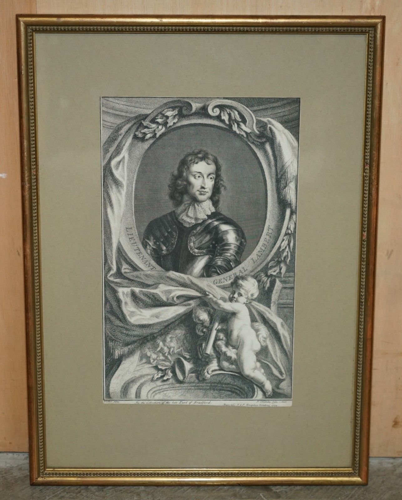 photo vinterior 1743 Set Of 5 Heads Of Illustrious Persons Of Great Britain Jacobus Houbraken