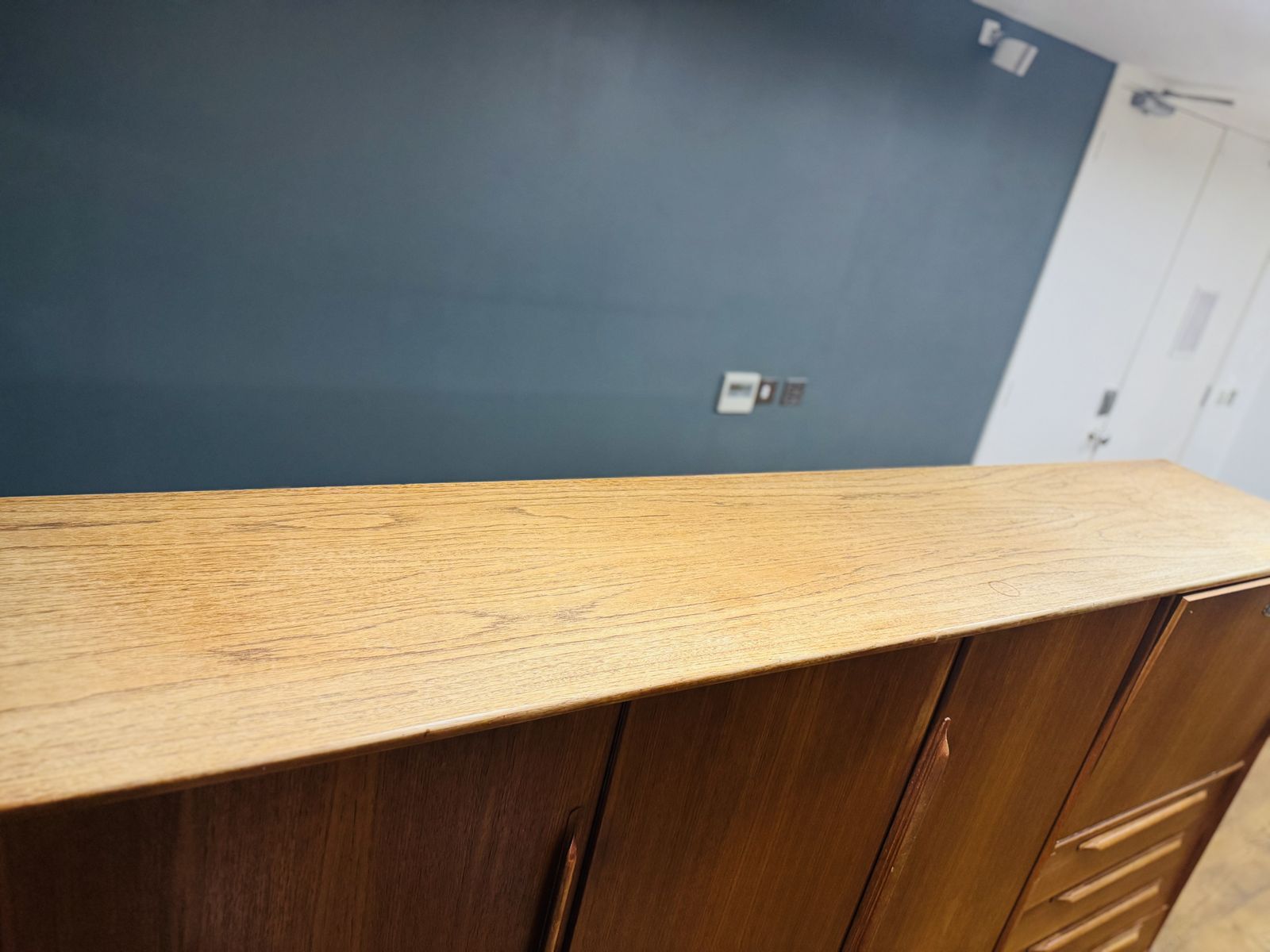 photo vintage Vintage Highboard / Sideboard From Heinrich Riestenpatt, 1960s