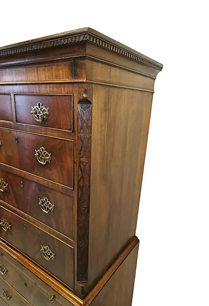 A Fabulous Edwardian Neat Size Chest On Chest photo 3304.5785