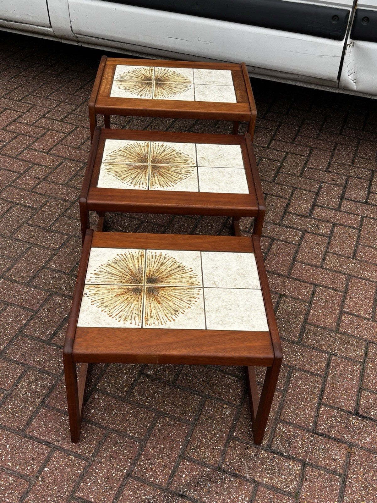 Mid Century Nest Of Tables, Mid 20th Century photo furniture