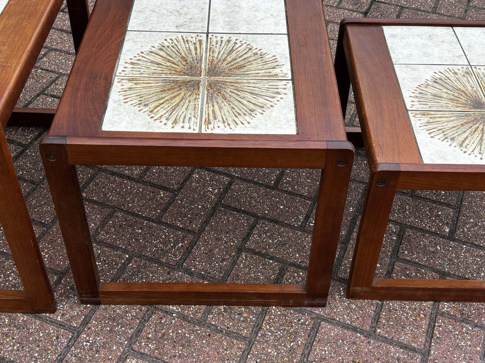 Mid Century Nest Of Tables, Mid 20th Century photo vintage