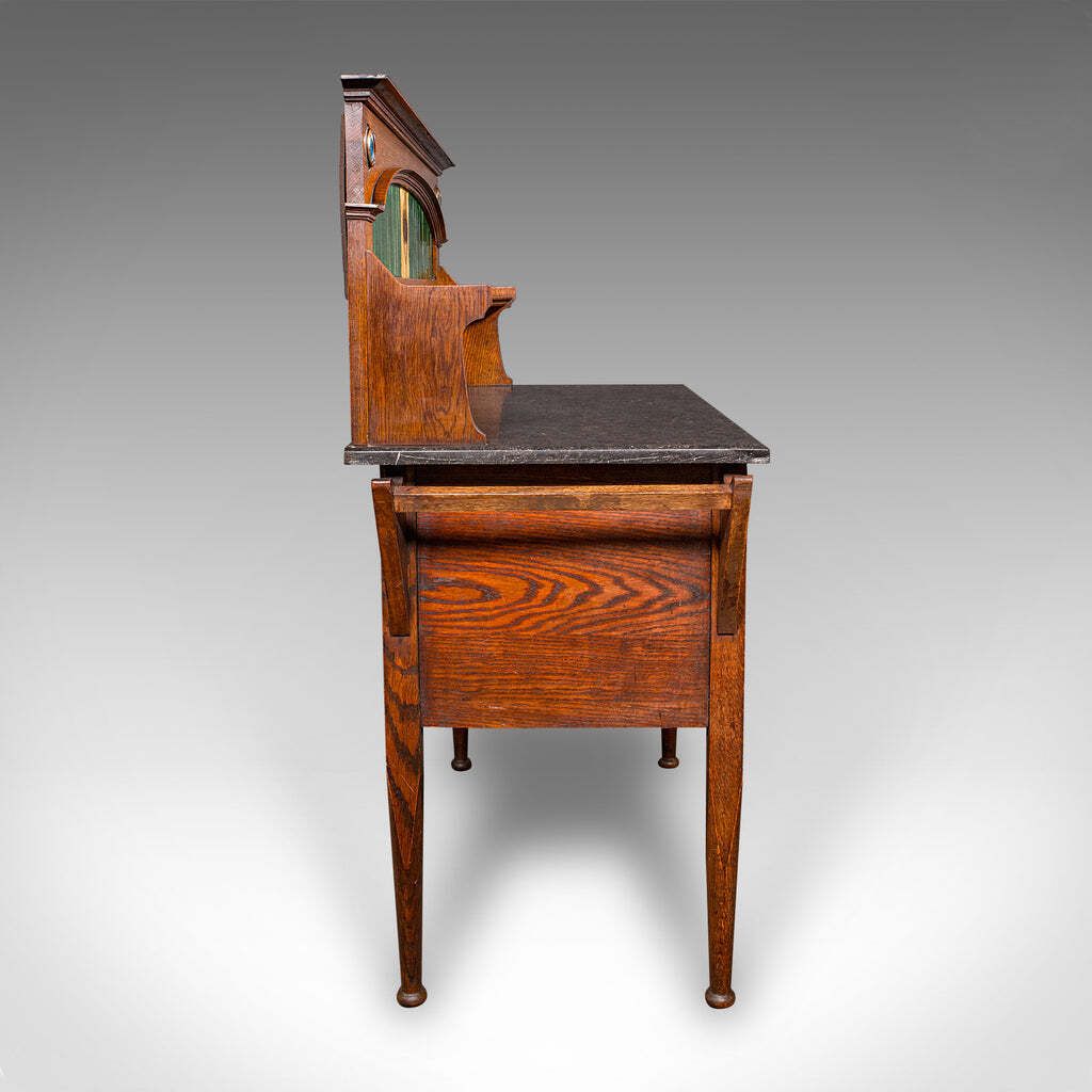 Antique Townhouse Washstand, English, Arts & Crafts, Bathroom Cabinet, Victorian photo 2906.0