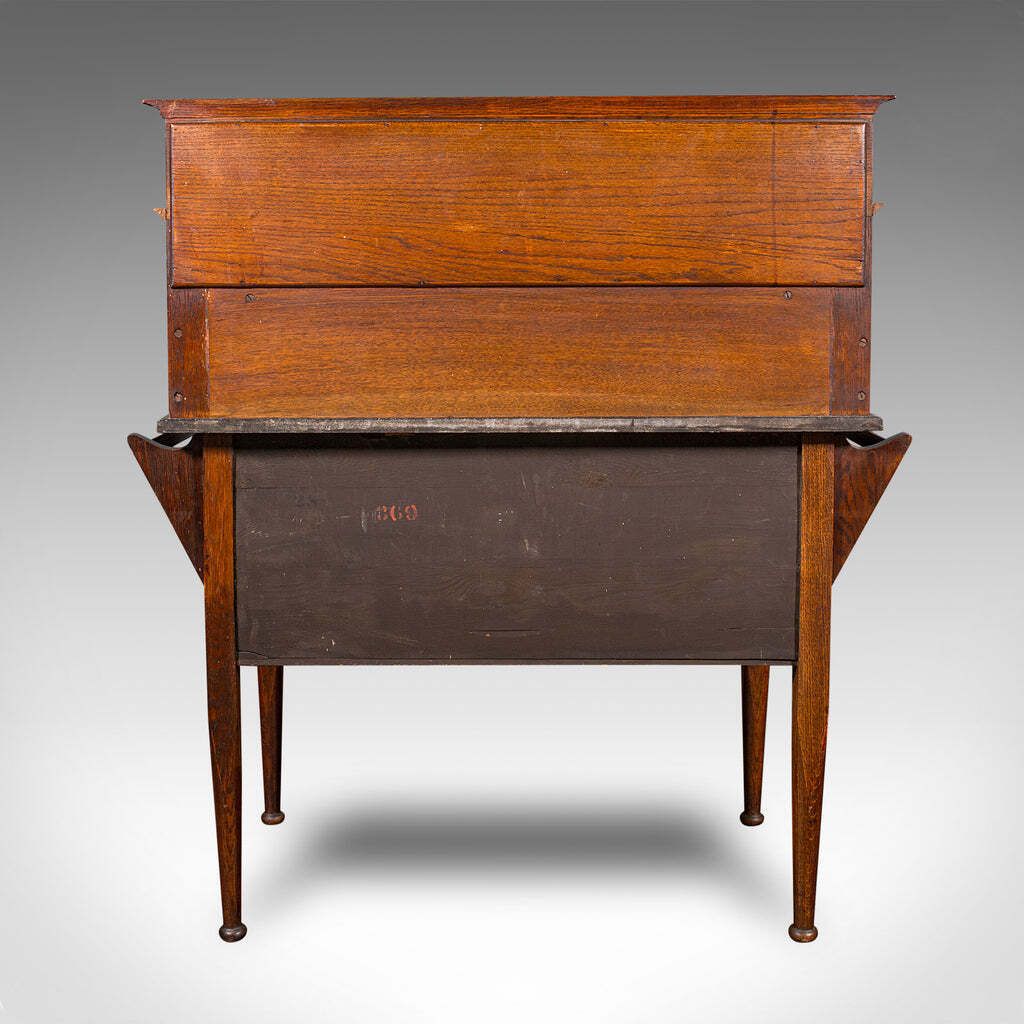 Antique Townhouse Washstand, English, Arts & Crafts, Bathroom Cabinet, Victorian photo vinterior