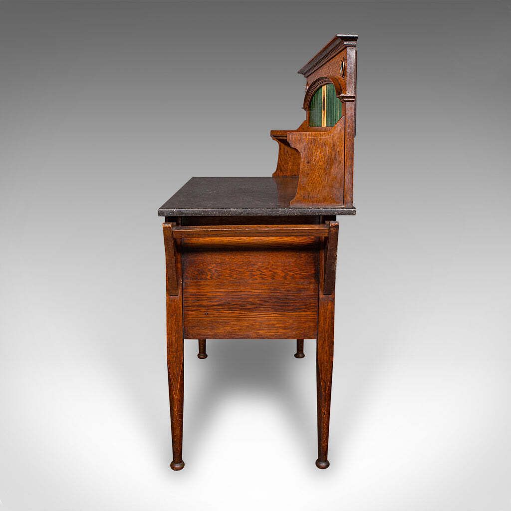 Antique Townhouse Washstand, English, Arts & Crafts, Bathroom Cabinet, Victorian photo buy