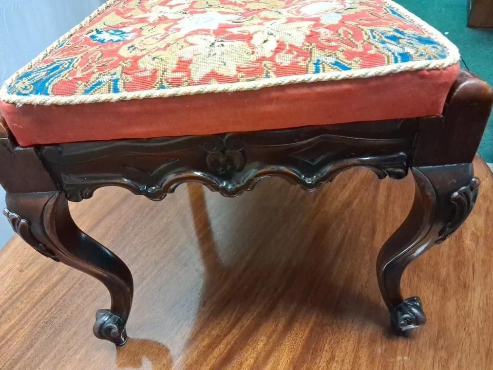 Antique Rosewood Prie Dieu Chair Prayer Seat photo Furniture