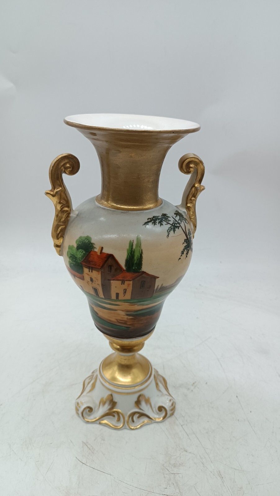 Porcelain Vase Luigi Filippo Half XIX Century Old Paris photo furniture
