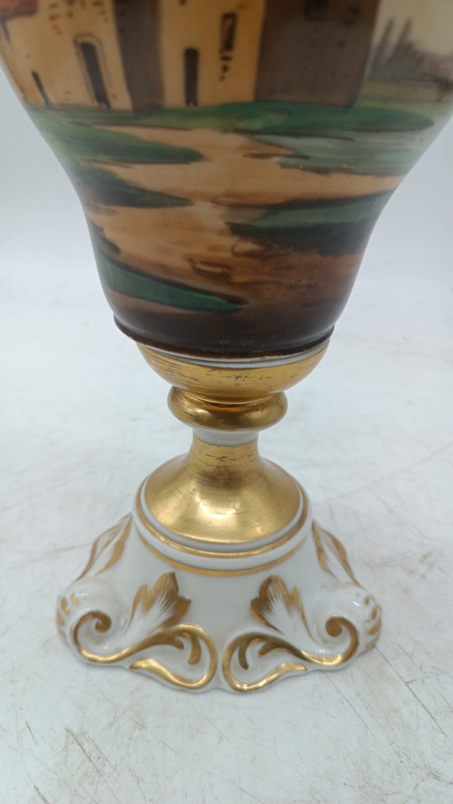 Porcelain Vase Luigi Filippo Half XIX Century Old Paris photo Home Decor