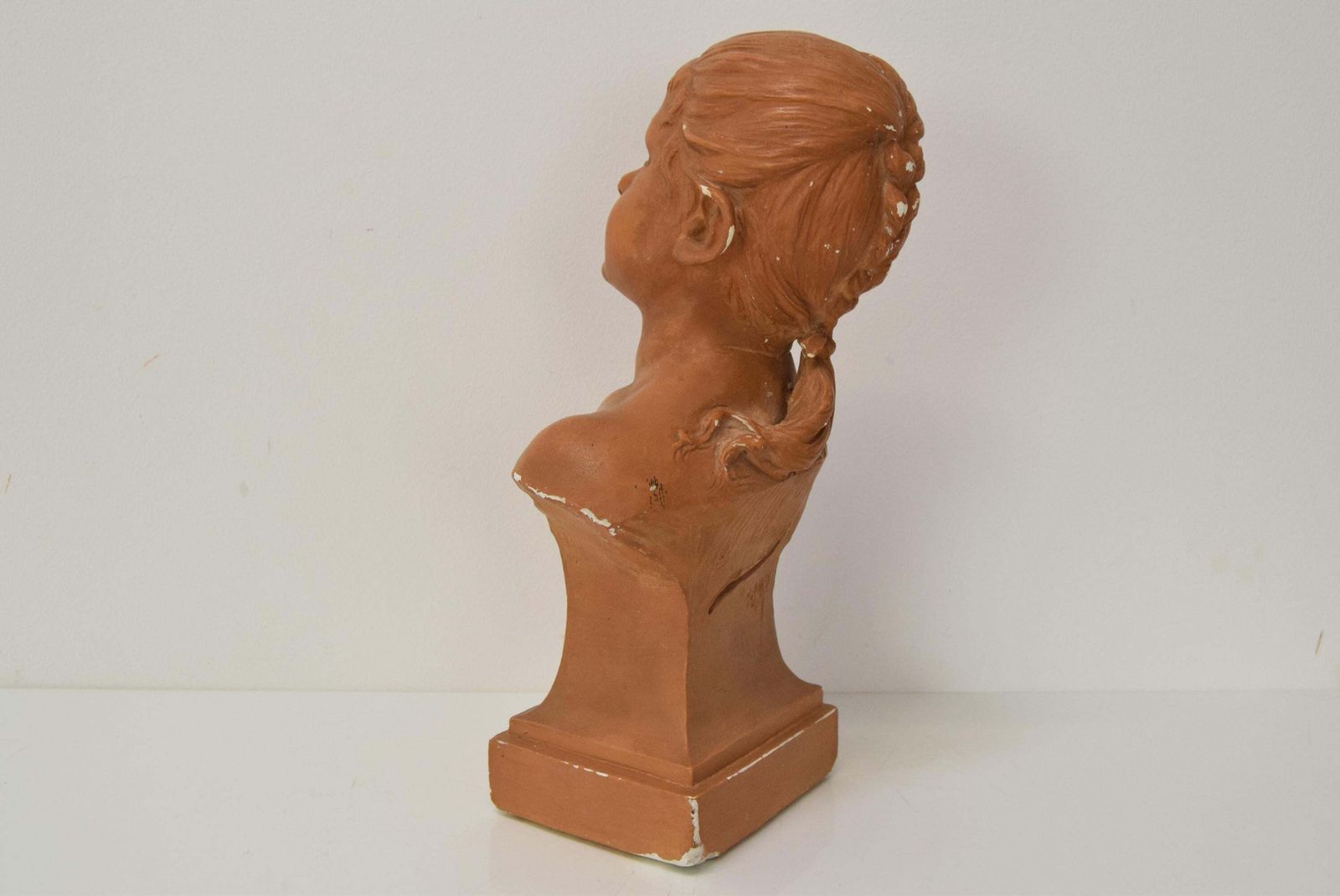 photo furniture Plaster Bust From The Belle époque Period By Jindřich říha, 1890s.