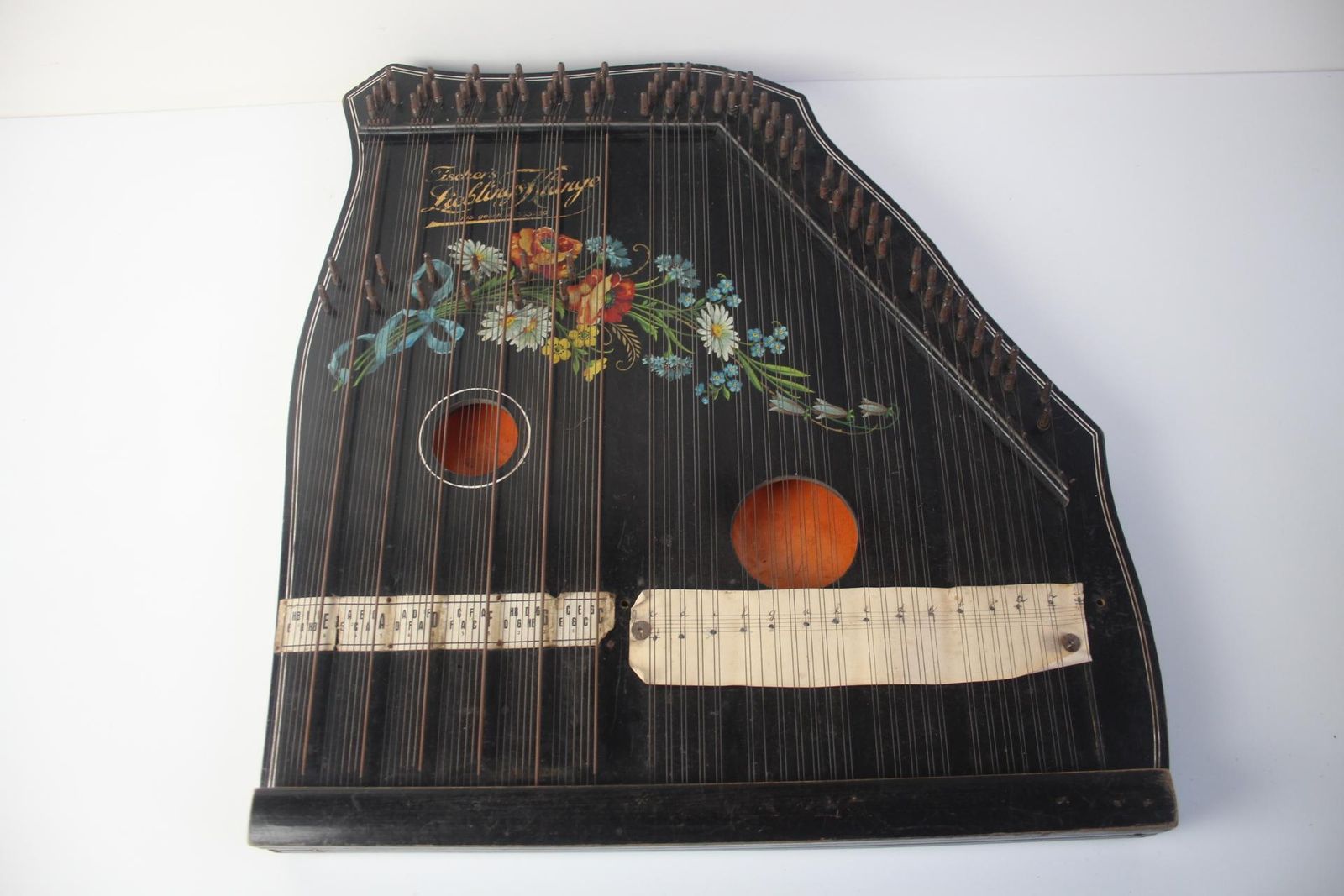 Hammer Chord Zither From The 19th Century photo furniture