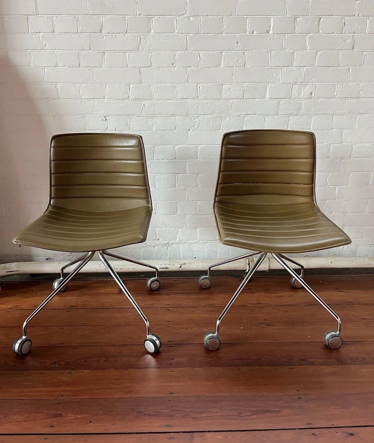 Arper Catifa 46 Studio / Office Chair Camel Leather photo 336.0
