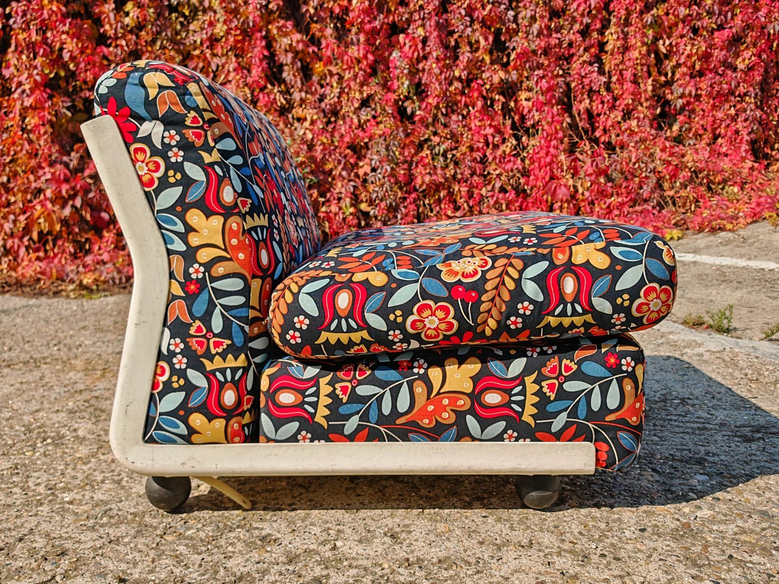 1500.0 Mid Century Modern Amanta Lounge Chair By Mario Bellini For B&B, Italy 1960s photo
