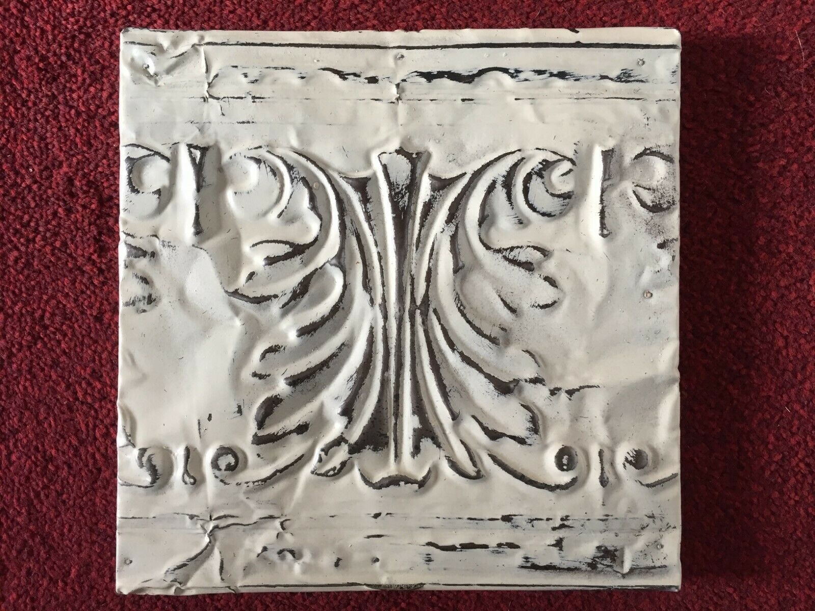 Genuine Antique/Vintage Tin Panels Salvaged From New York