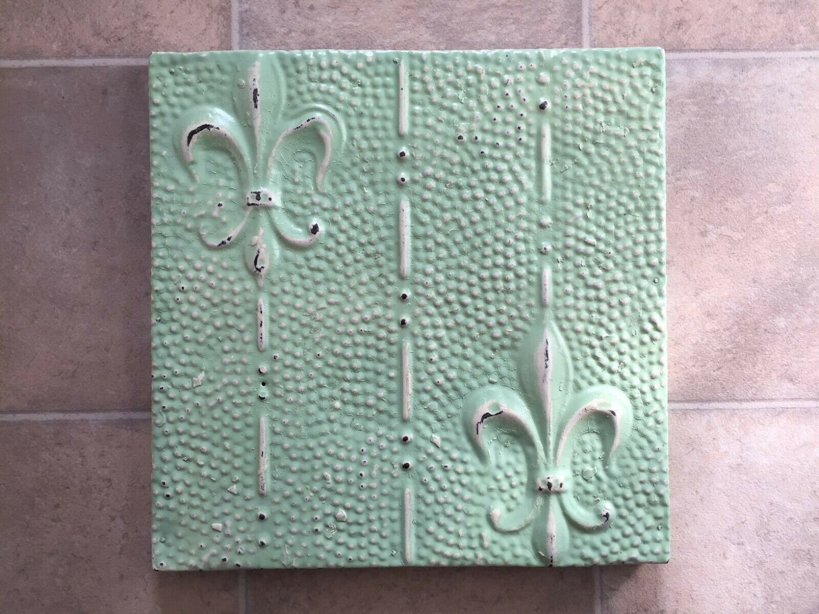 Genuine Antique/Vintage Tin Panels Salvaged From New York