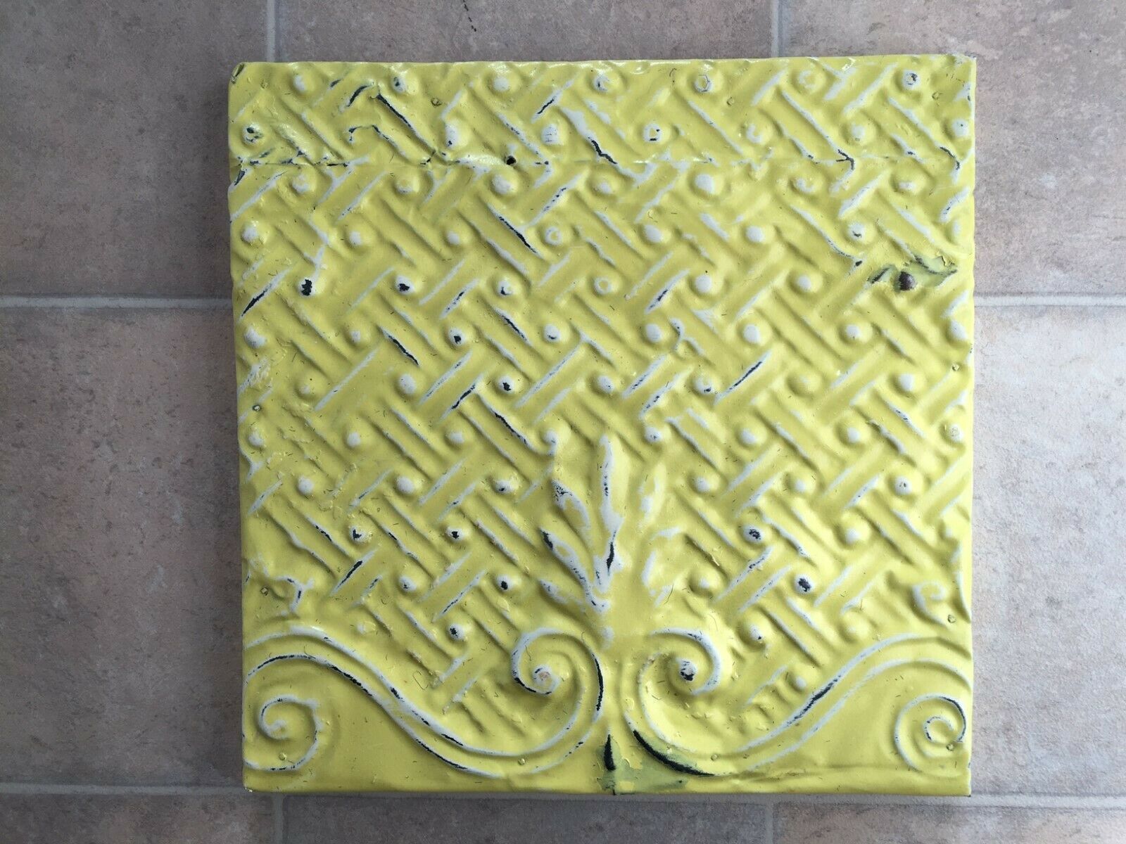 Genuine Antique/Vintage Tin Panels Salvaged From New York