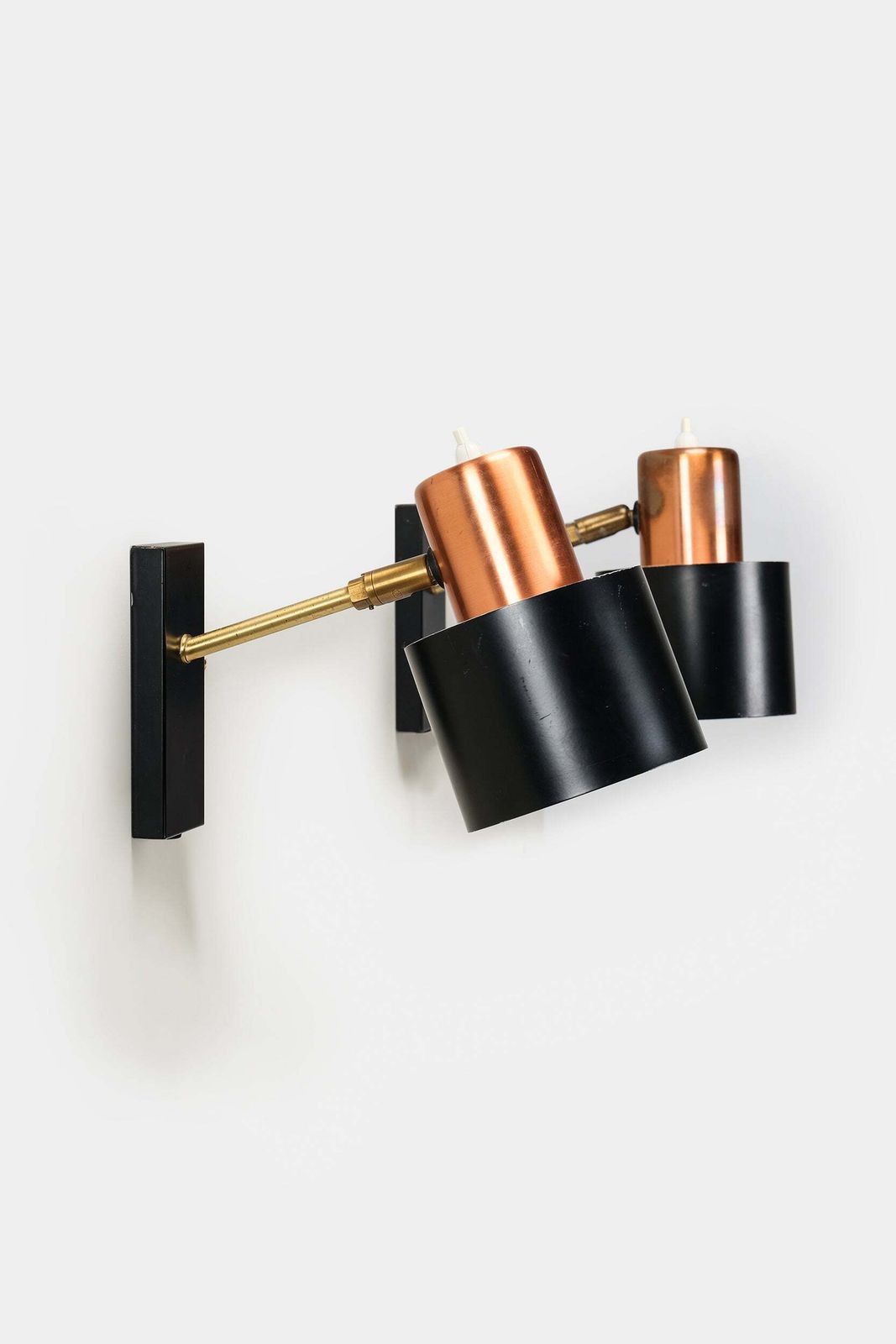 Pair Jo Hammerborg, Alfa Wall Lamps, Fog & Mørup, Denmark, 60s photo 828.0