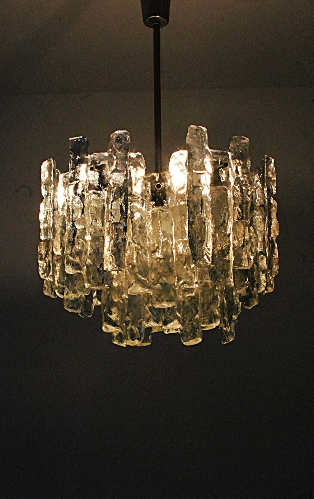Xl Ice Glass Chandelier Soria From J.T. Kalmar