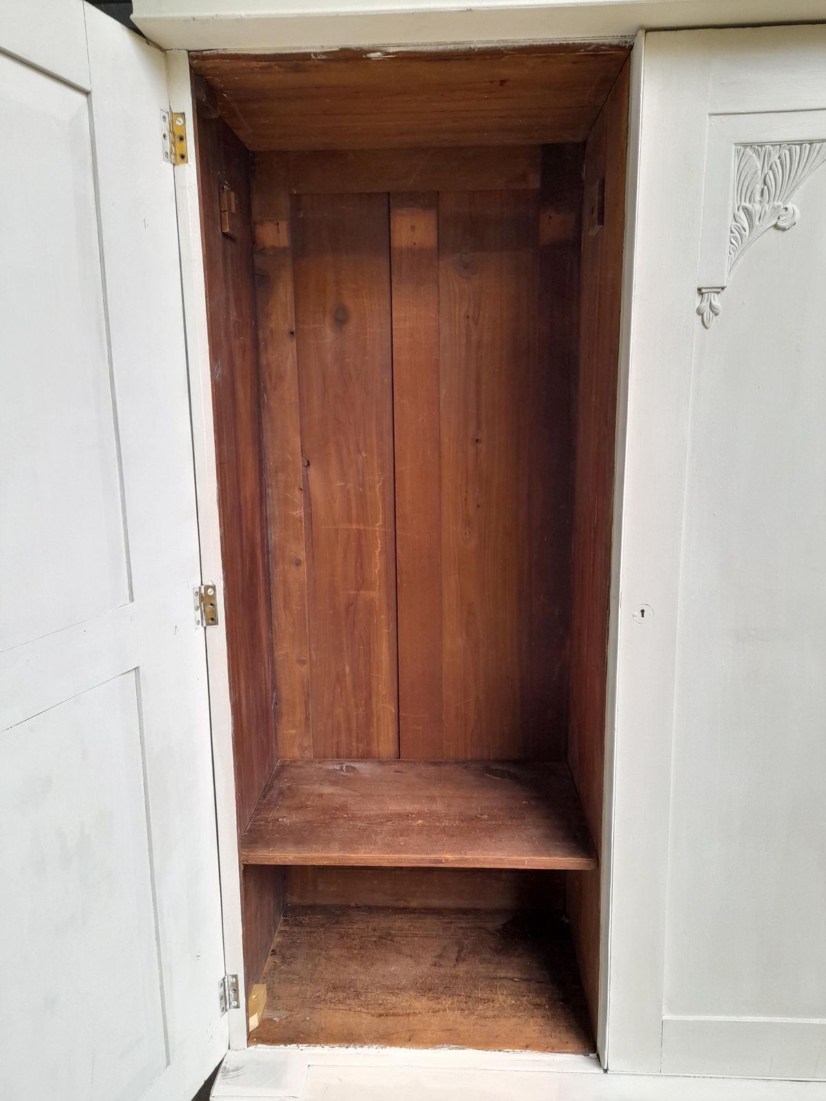 Antique Walnut Wardrobe. photo vintage