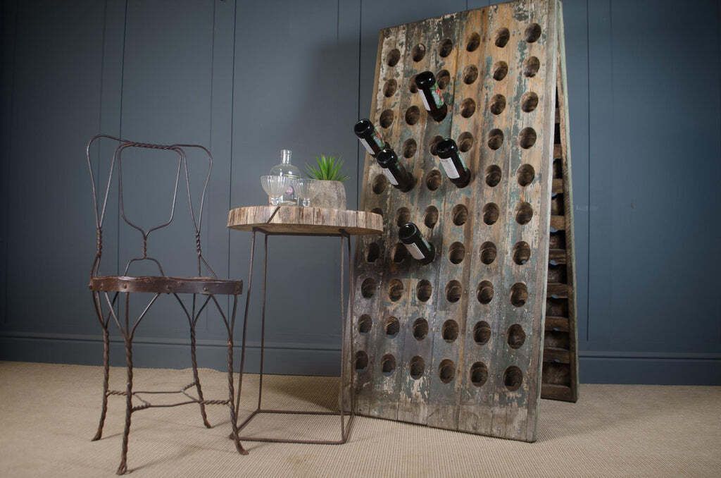 Reclaimed Wine Bottle Riddler Stands photo for sale