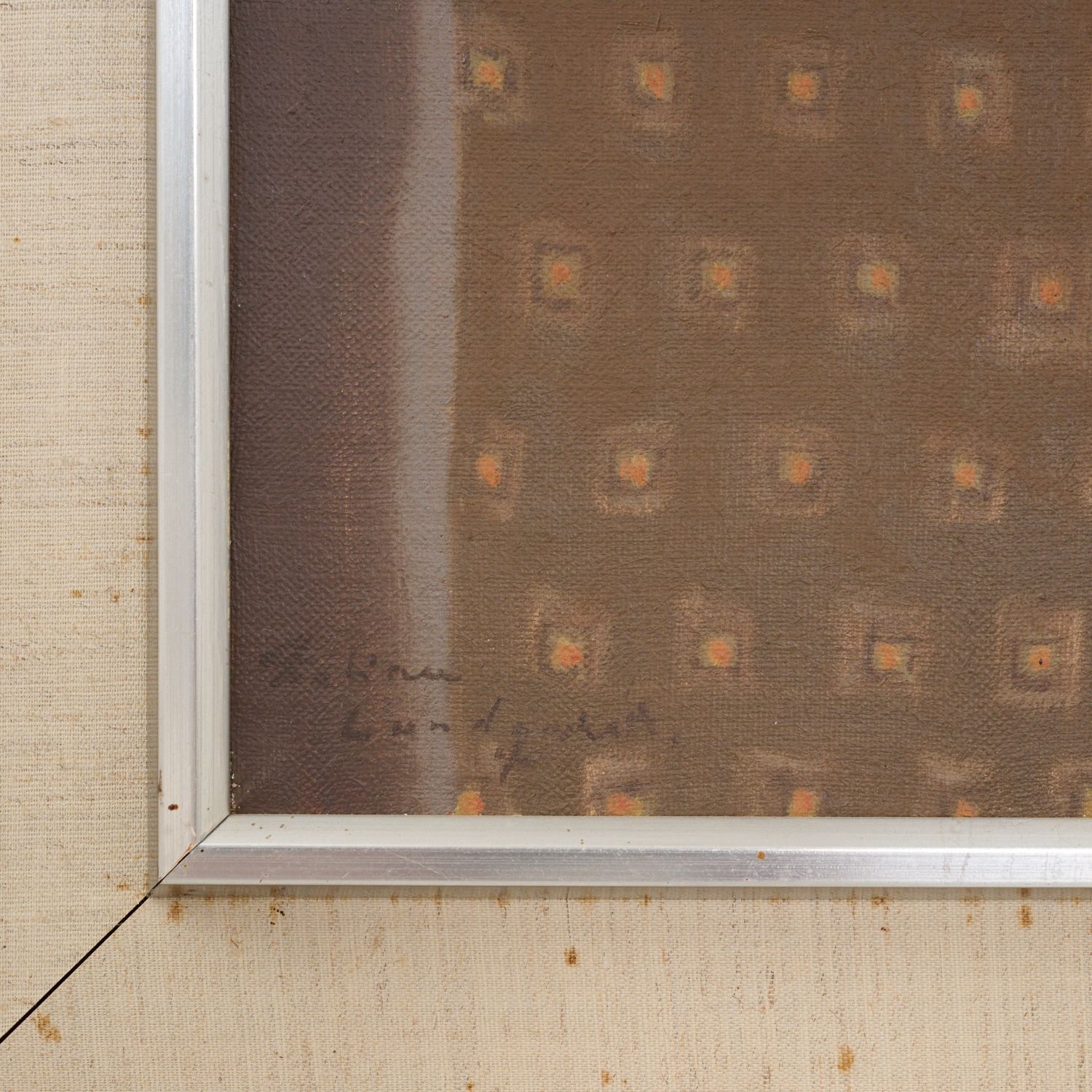 Fabian Lundqvist, Unspoken Bonds Oil On Canvas, Malmö, Sweden, 1960s photo Art