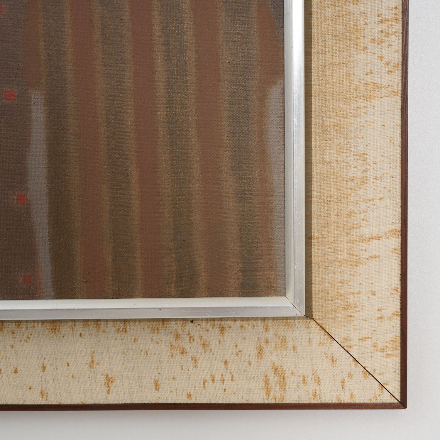 Fabian Lundqvist, Unspoken Bonds Oil On Canvas, Malmö, Sweden, 1960s photo 1390.0