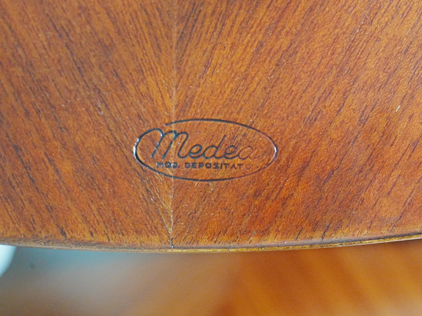 photo for sale Set Of 6 Medea Dining Chairs (2 Armchairs) By Vittorio Nobile, Italy, 1950's