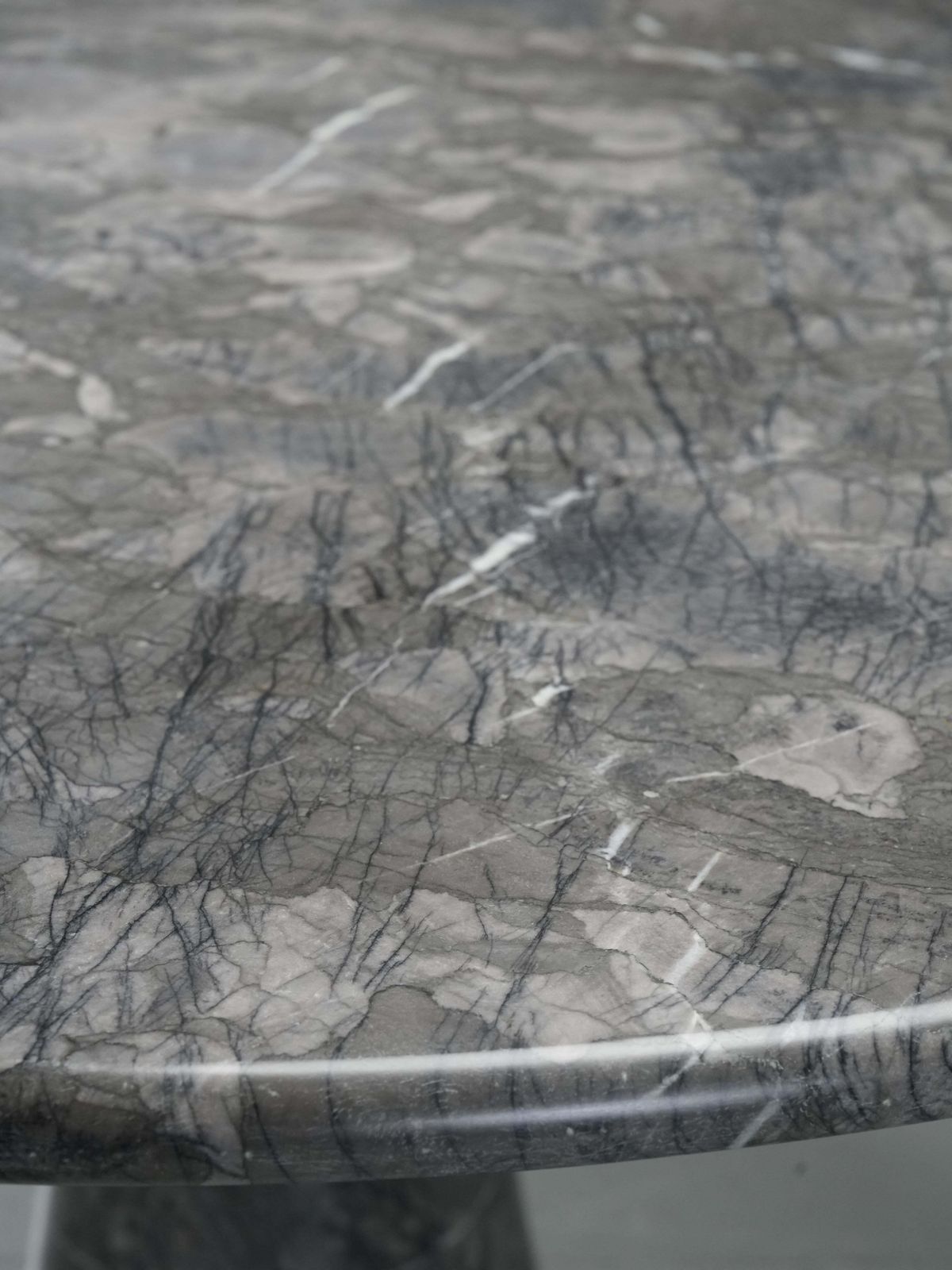 photo buy A. Mangiarotti M1 Dining Table For Tisettanta Early Production In Marble, 1969