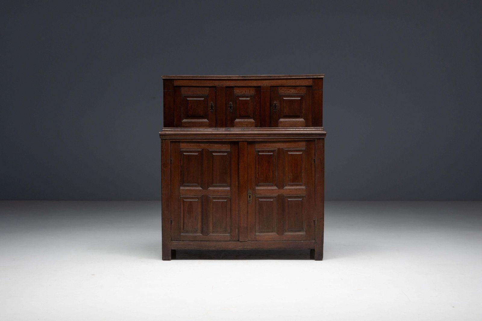 photo furniture Antique Oak Cabinet, France, 18th Century