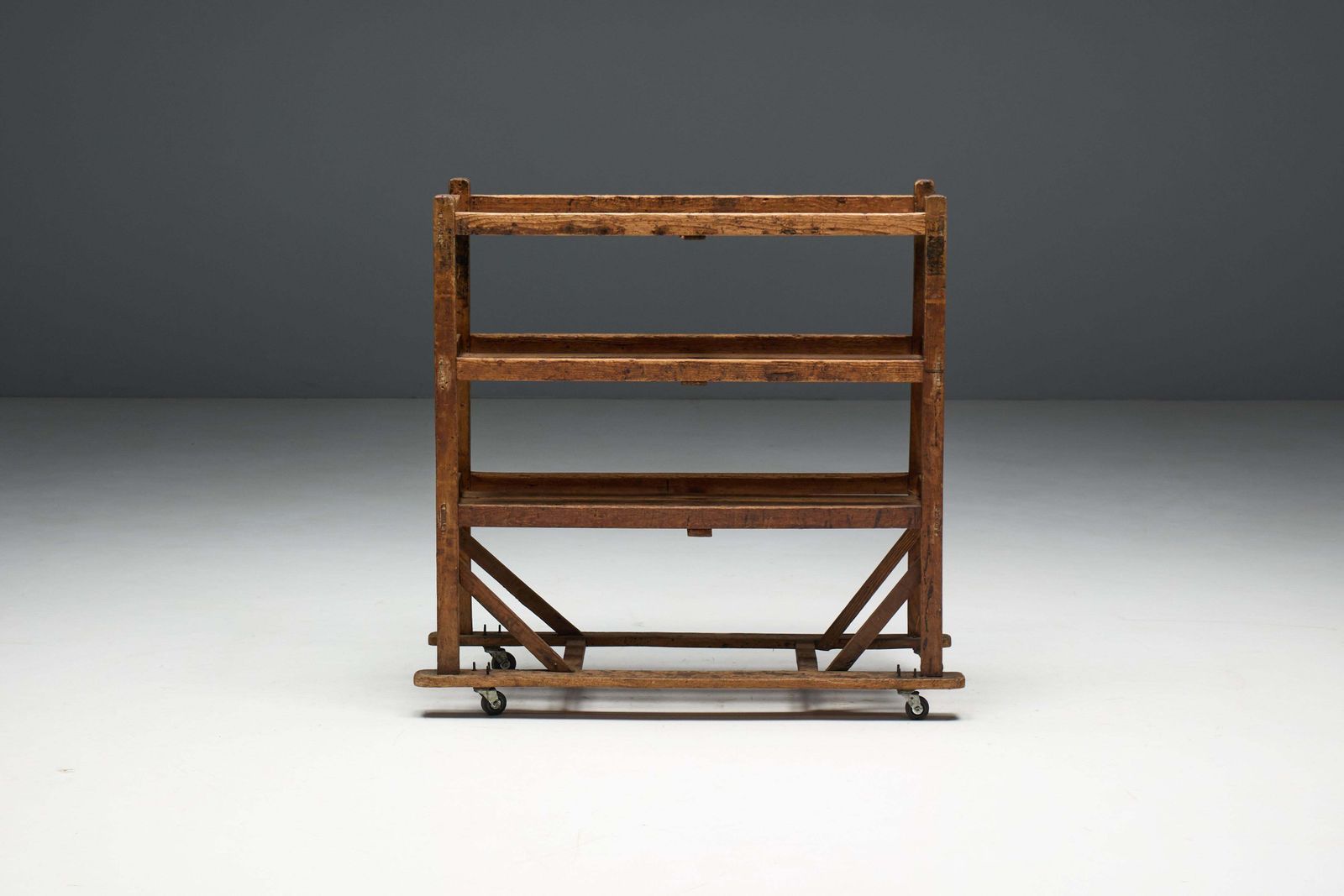 photo vintage Folk Art Bakery Racks, France, Early 20th Century