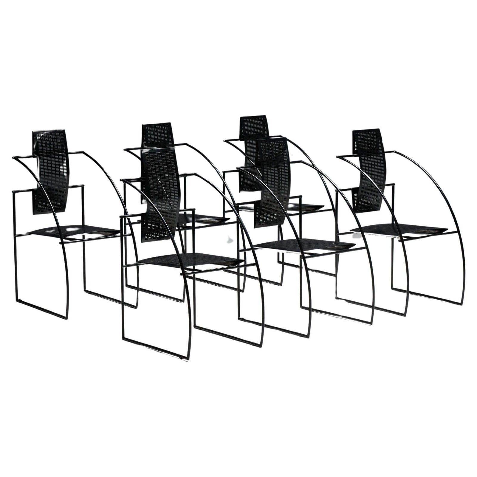 Quinta Chairs By Mario Botta For Alias, Italy, 1980s