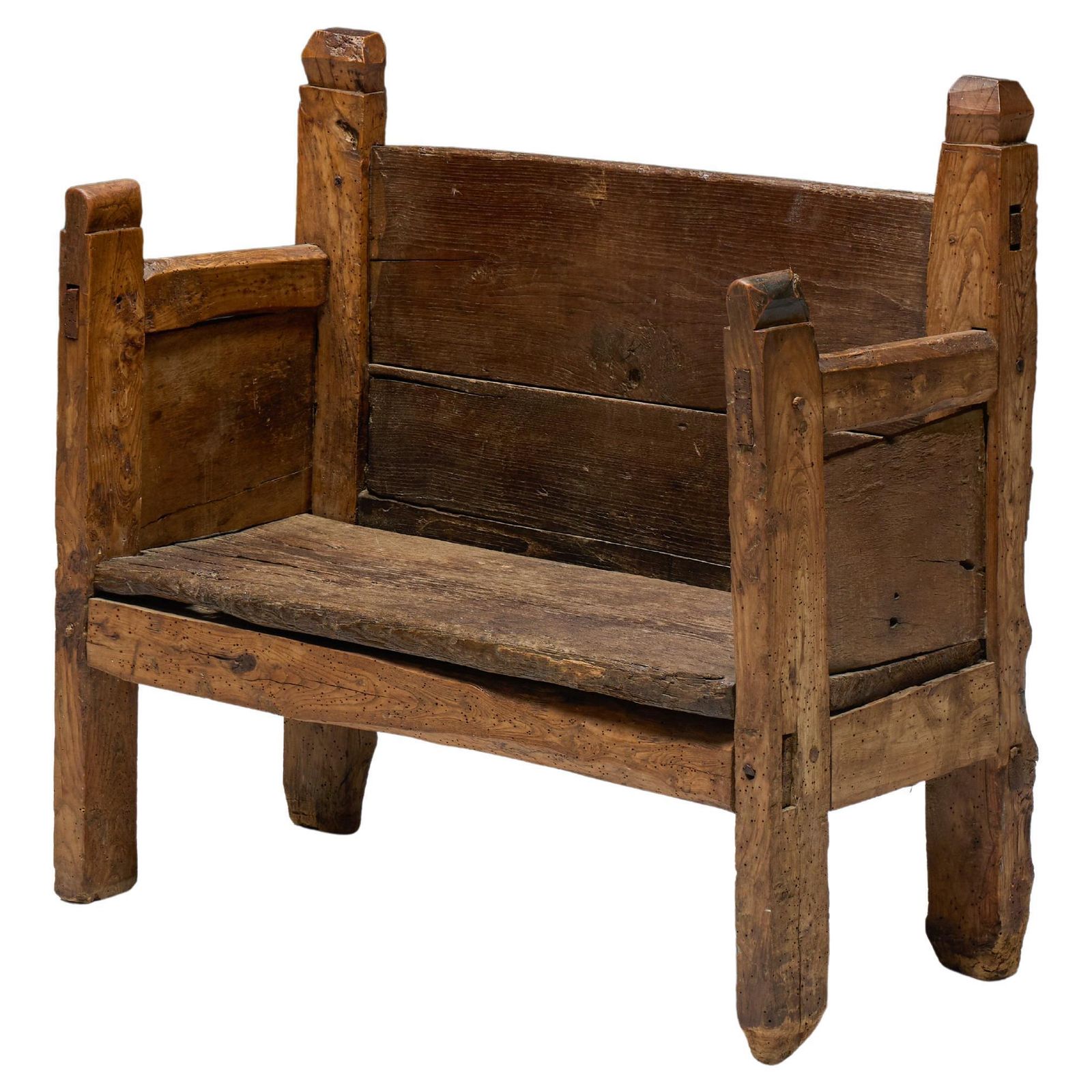 Primitive Robust Bench, France, 19th Century