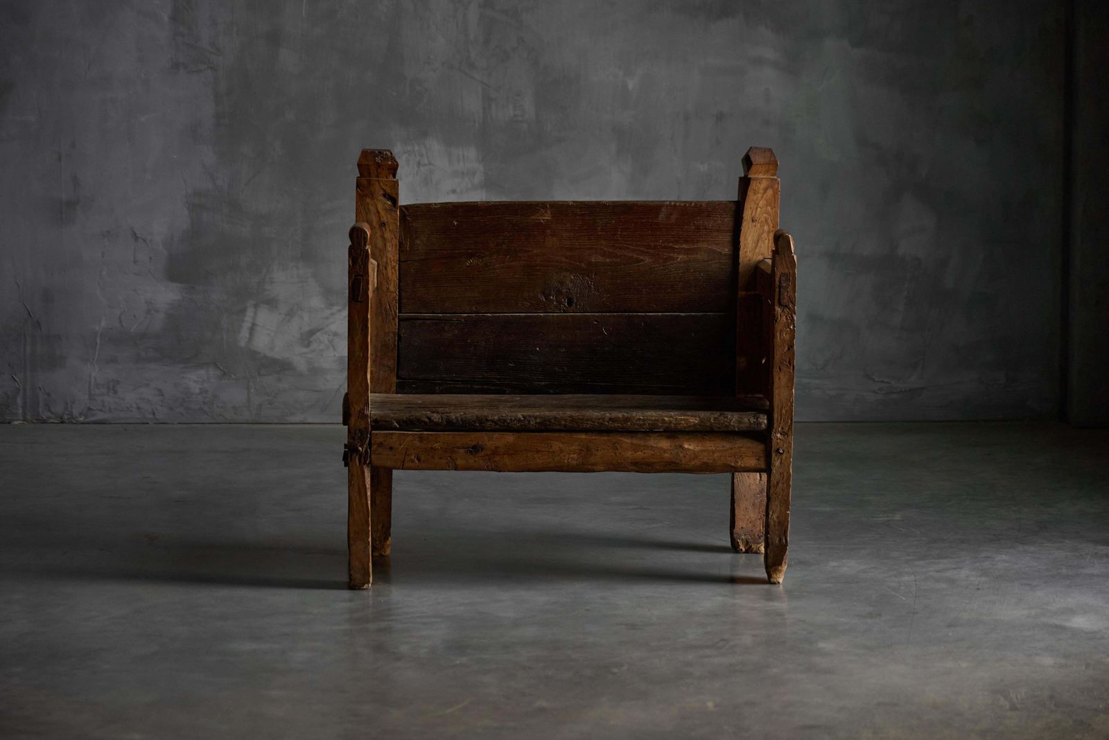 Primitive Robust Bench, France, 19th Century photo for sale